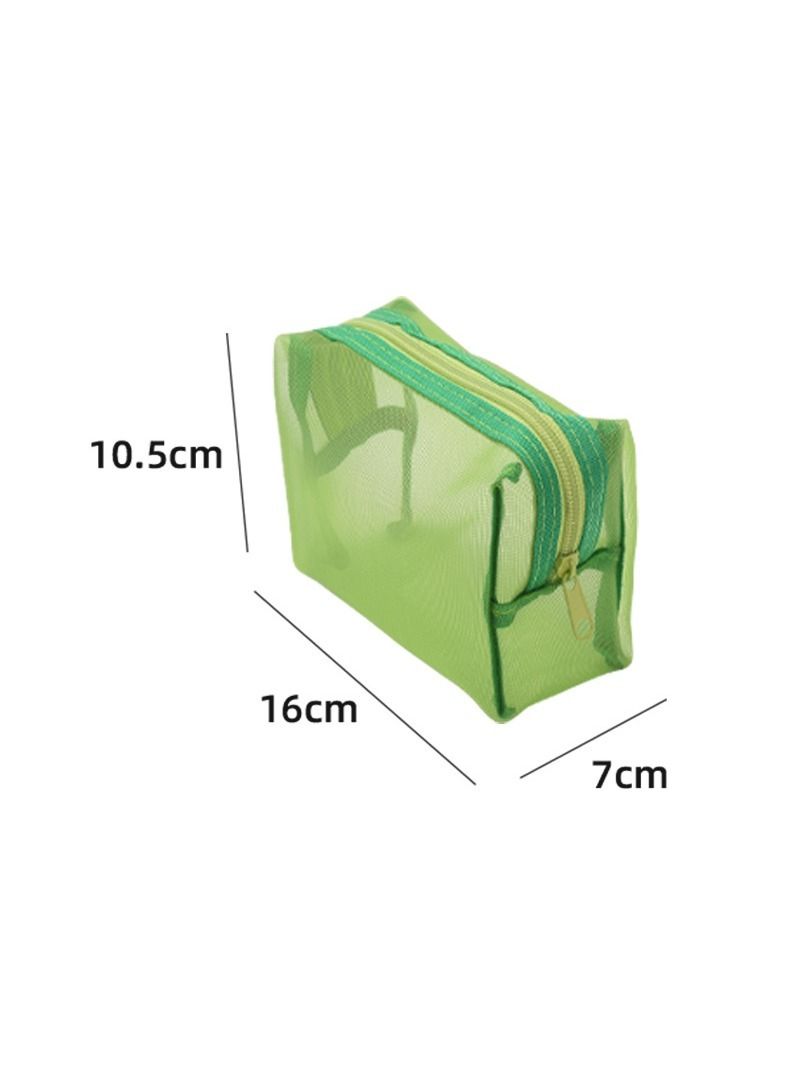 Portable Mesh Makeup Bag Organizer for Travel